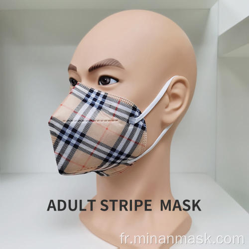 Masque facial non médical jetable à 3 plis CE